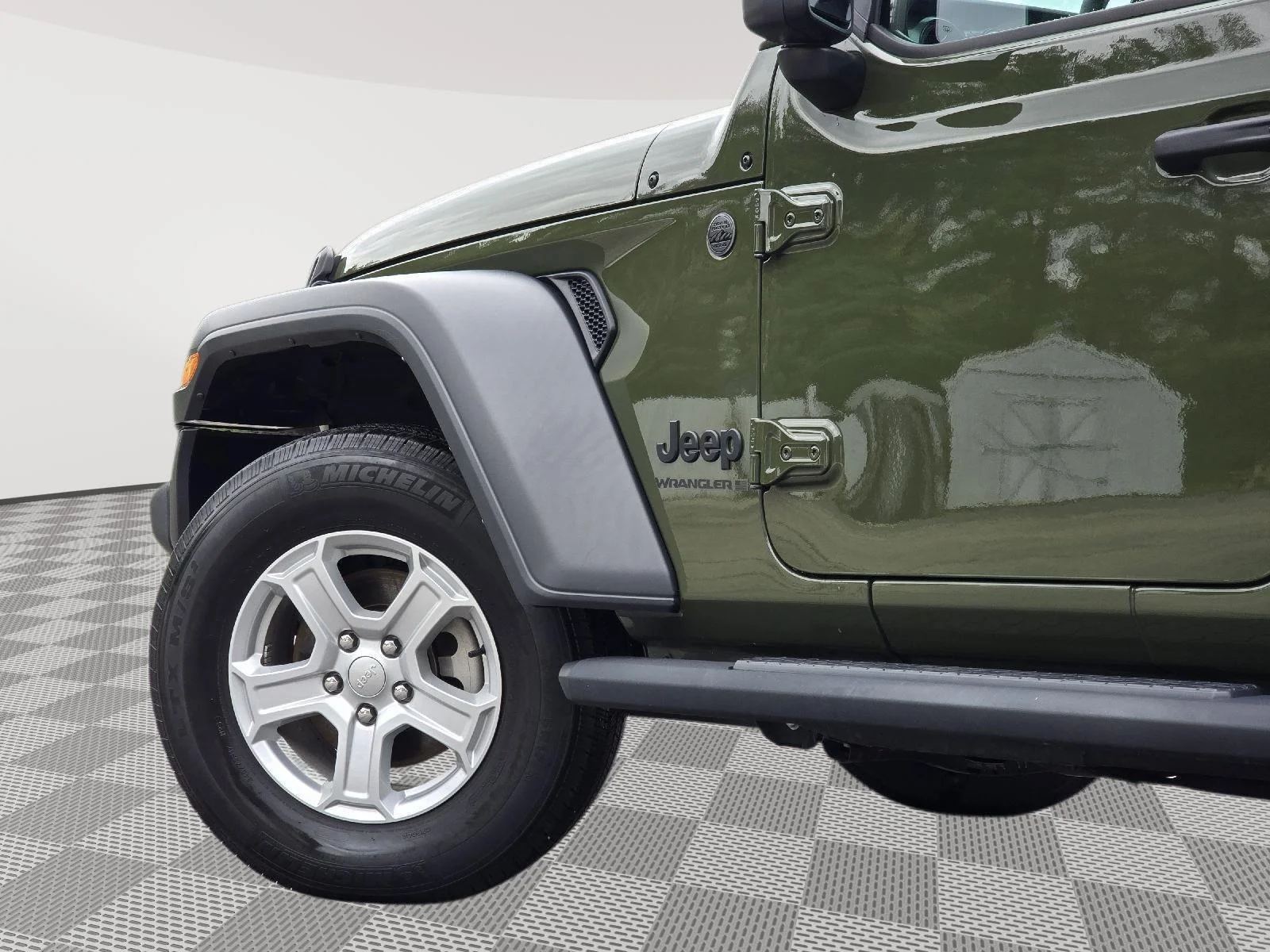 Used 2023 Sarge Green Clearcoat Jeep Sport S image 12