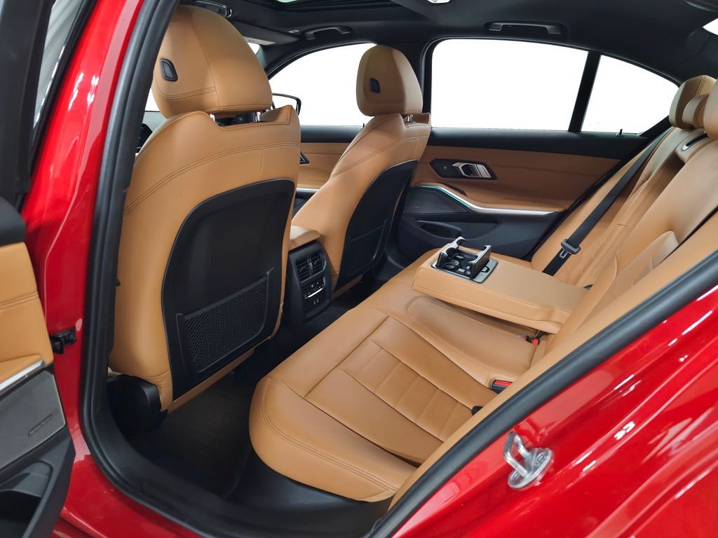 Used 2021 Melbourne Red Metallic BMW 330i xDrive image 37