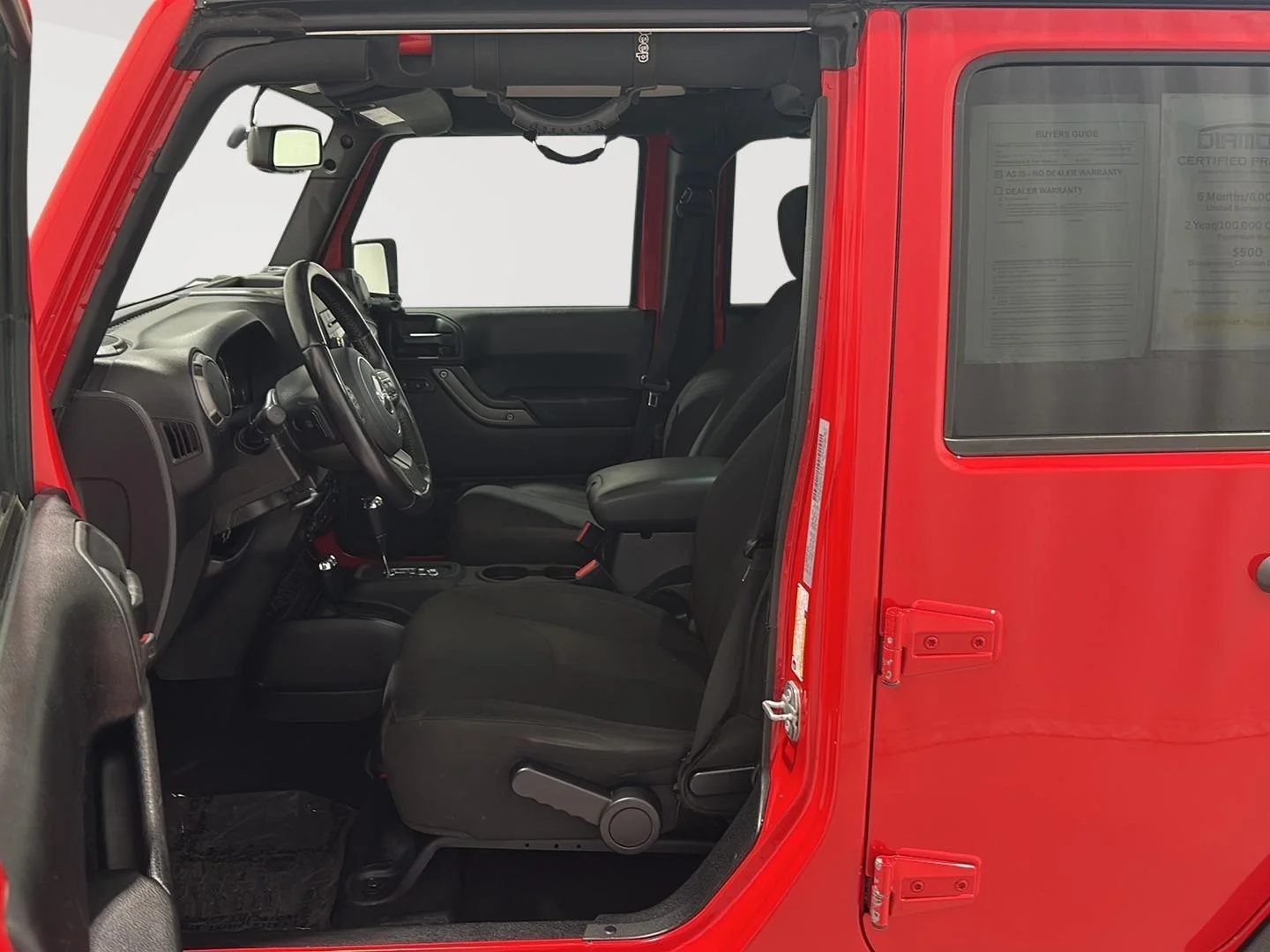 Used 2017 Firecracker Red Clearcoat Jeep Willys Wheeler image 12