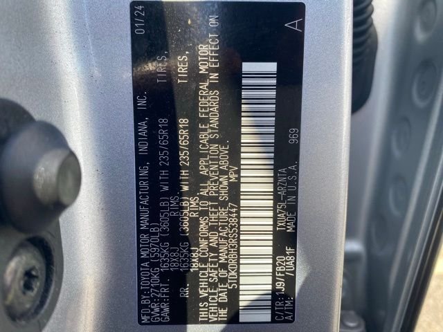 Used 2024 Silver Toyota LE image 47