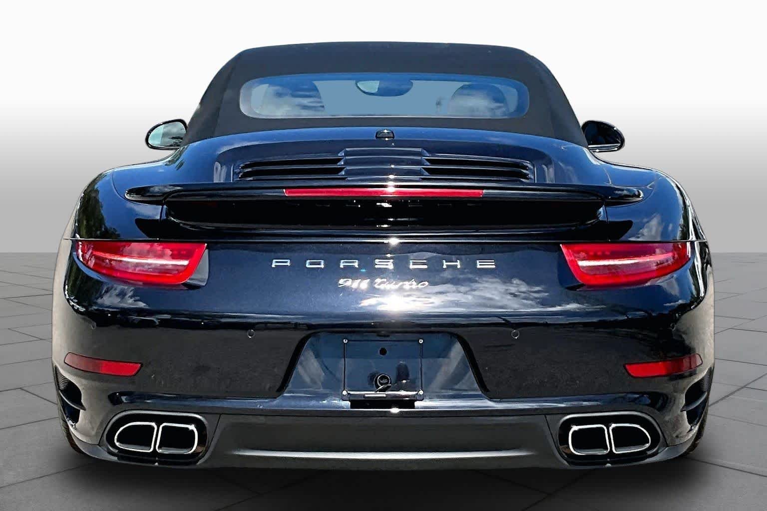 Used 2015 Black Porsche Turbo image 5