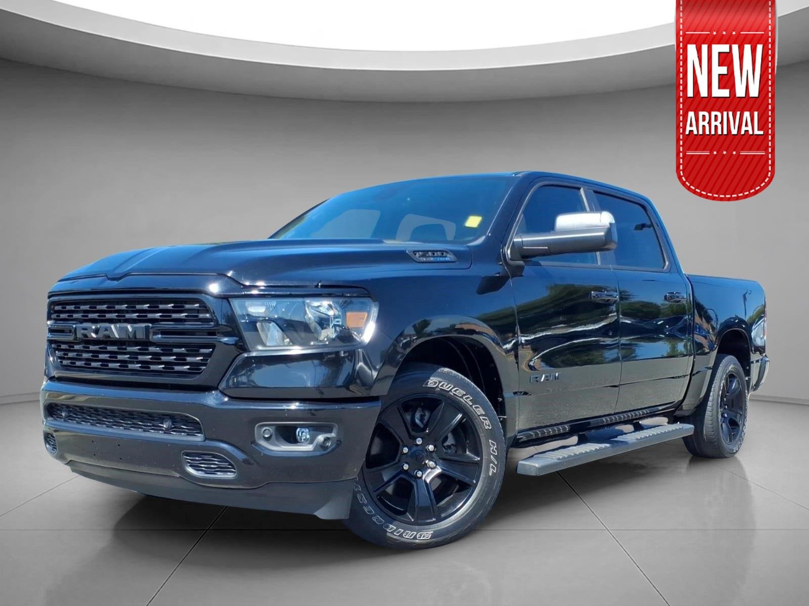 Used 2023 Diamond Black Crystal Pearlcoat Ram Big Horn image 1
