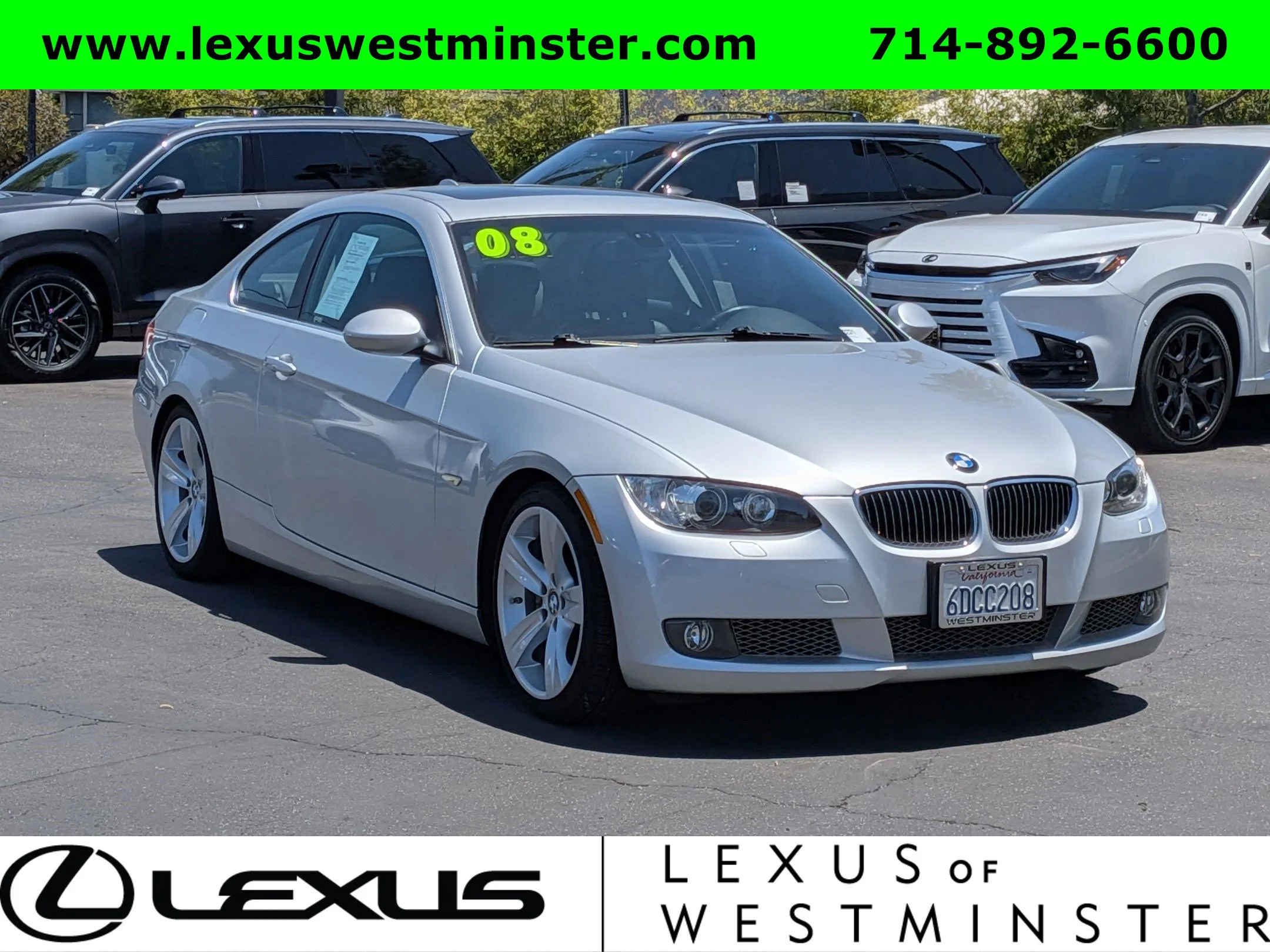 Used 2008 Silver BMW 335i image 3