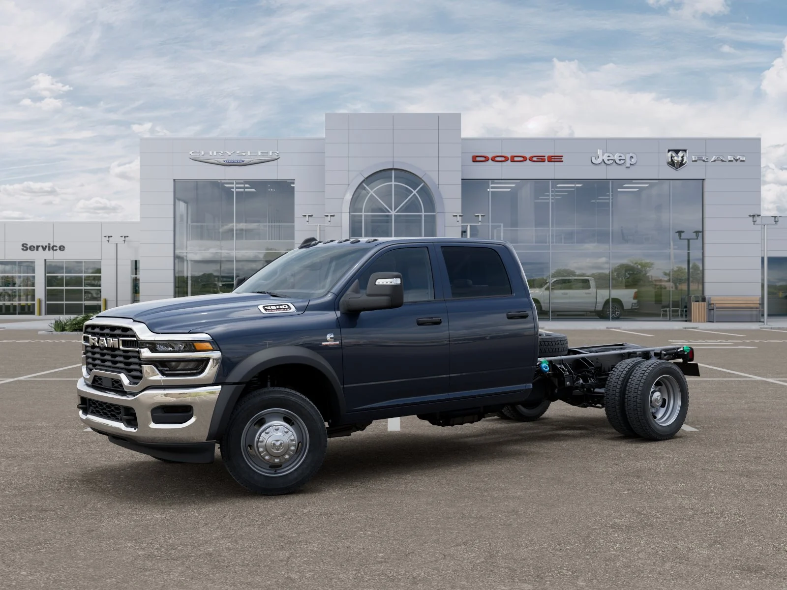 New 2026 Forged Blue Metallic Exterior Paint RAM Tradesman image 28