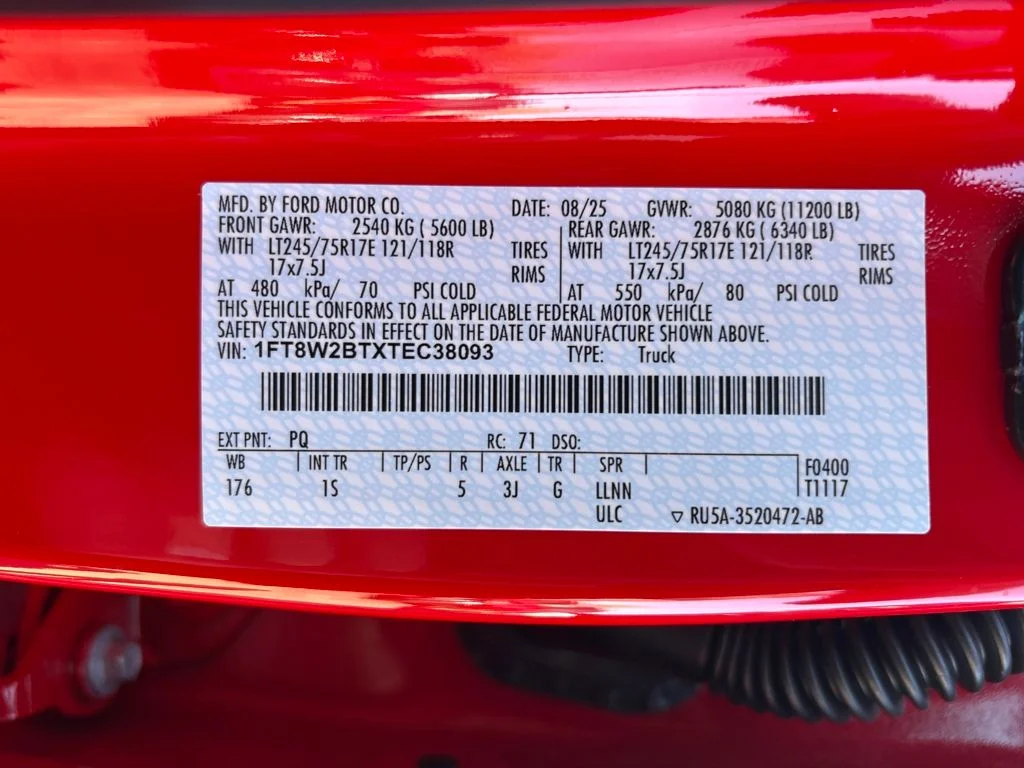 New 2026 Race Red Ford F-250® XL image 26