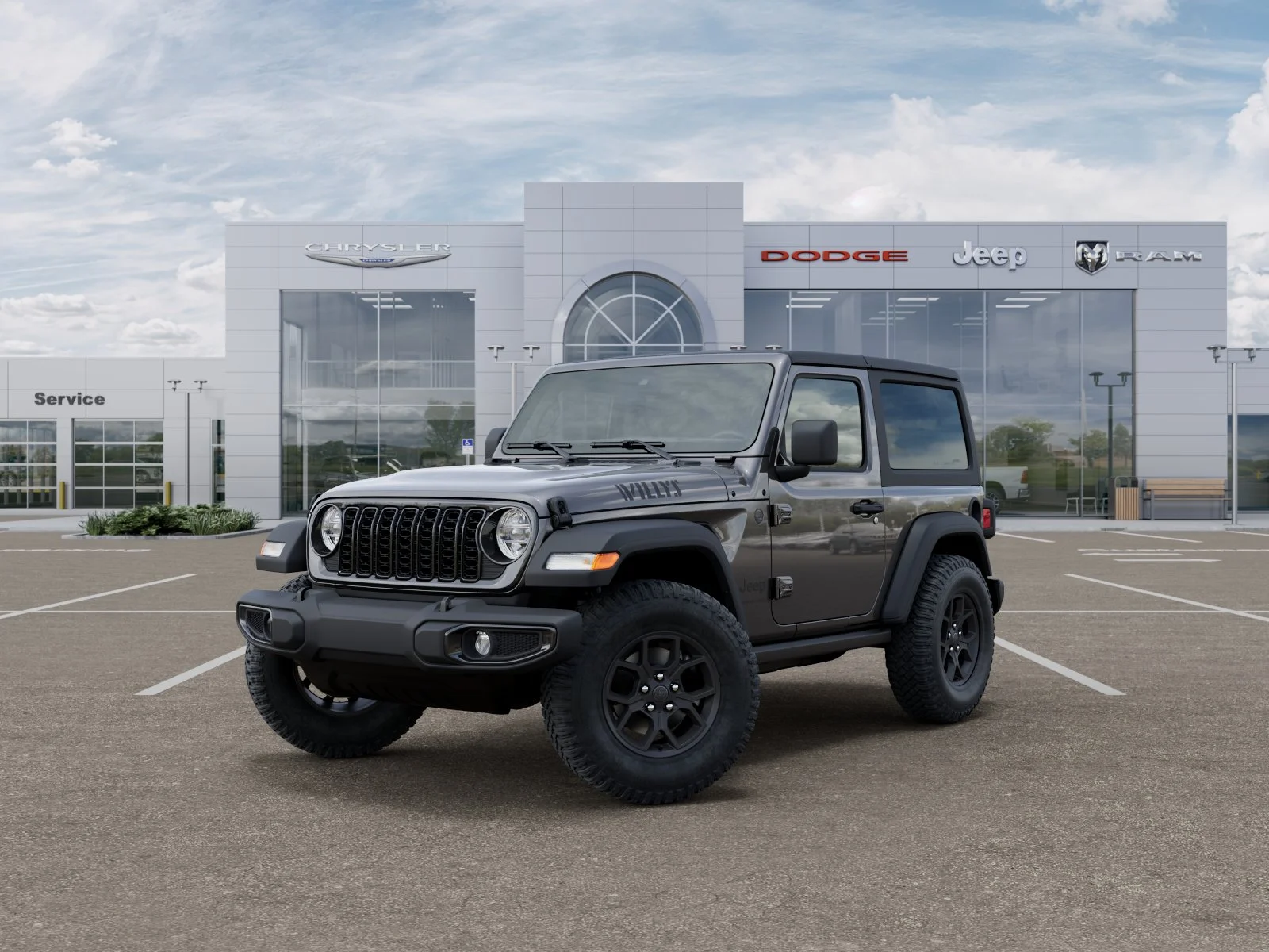 New 2026 Granite Crystal Metallic Clearcoat Jeep Willys image 23