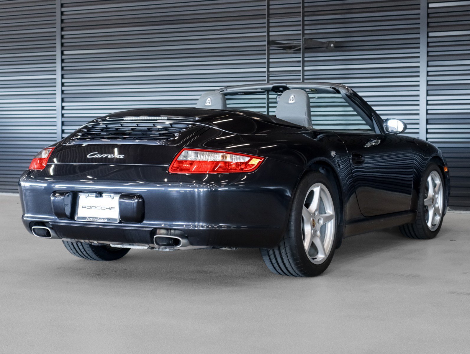 Used 2006 Atlas Grey Metallic Porsche Cabriolet Carrera S w/6-speed manual trans image 10