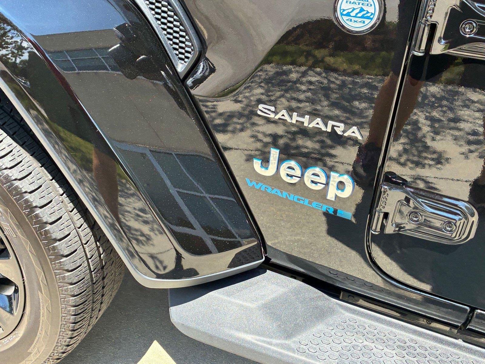 Used 2023 Black Clearcoat Jeep Sahara image 11