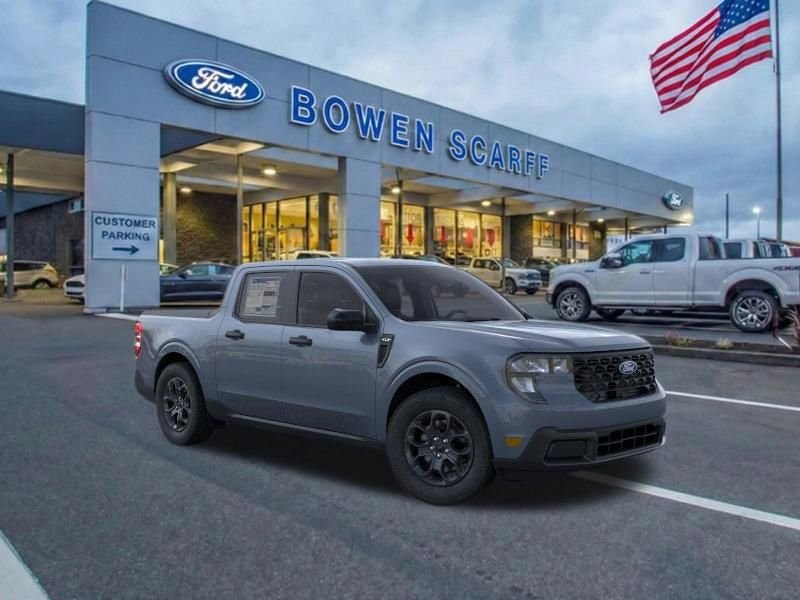 New 2025 Azure Gray Metallic Tri-Coat Ford XLT image 8