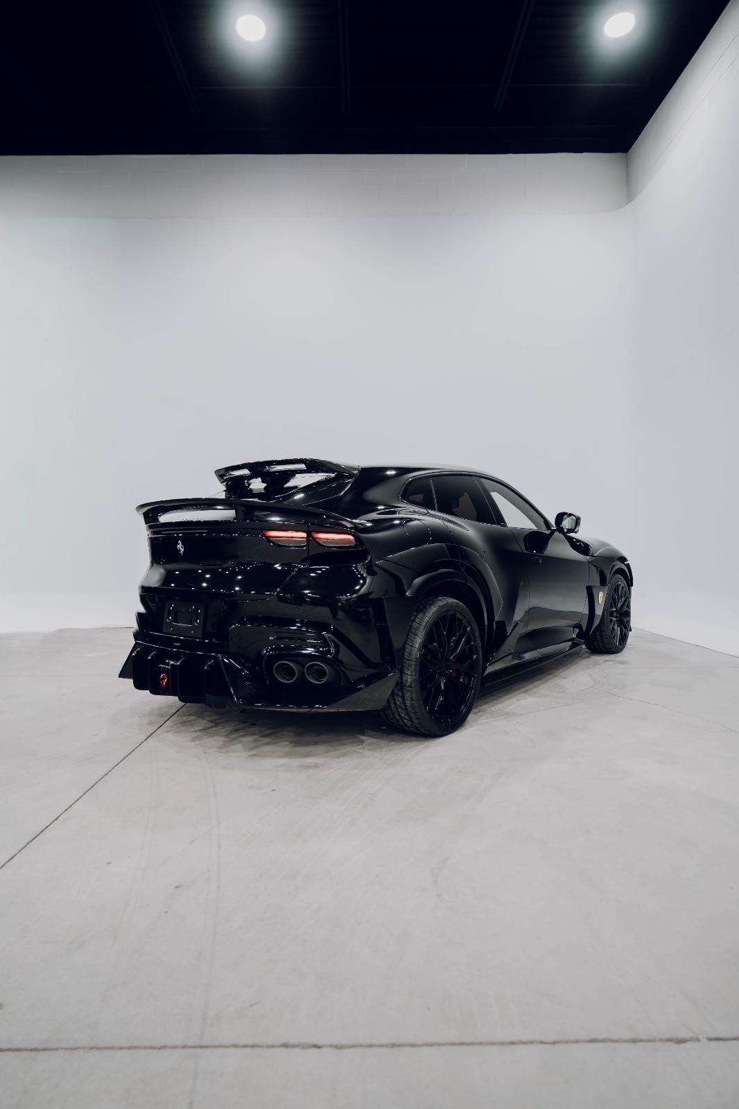Used 2025 Black Ferrari Venuum Forged Widebody image 16