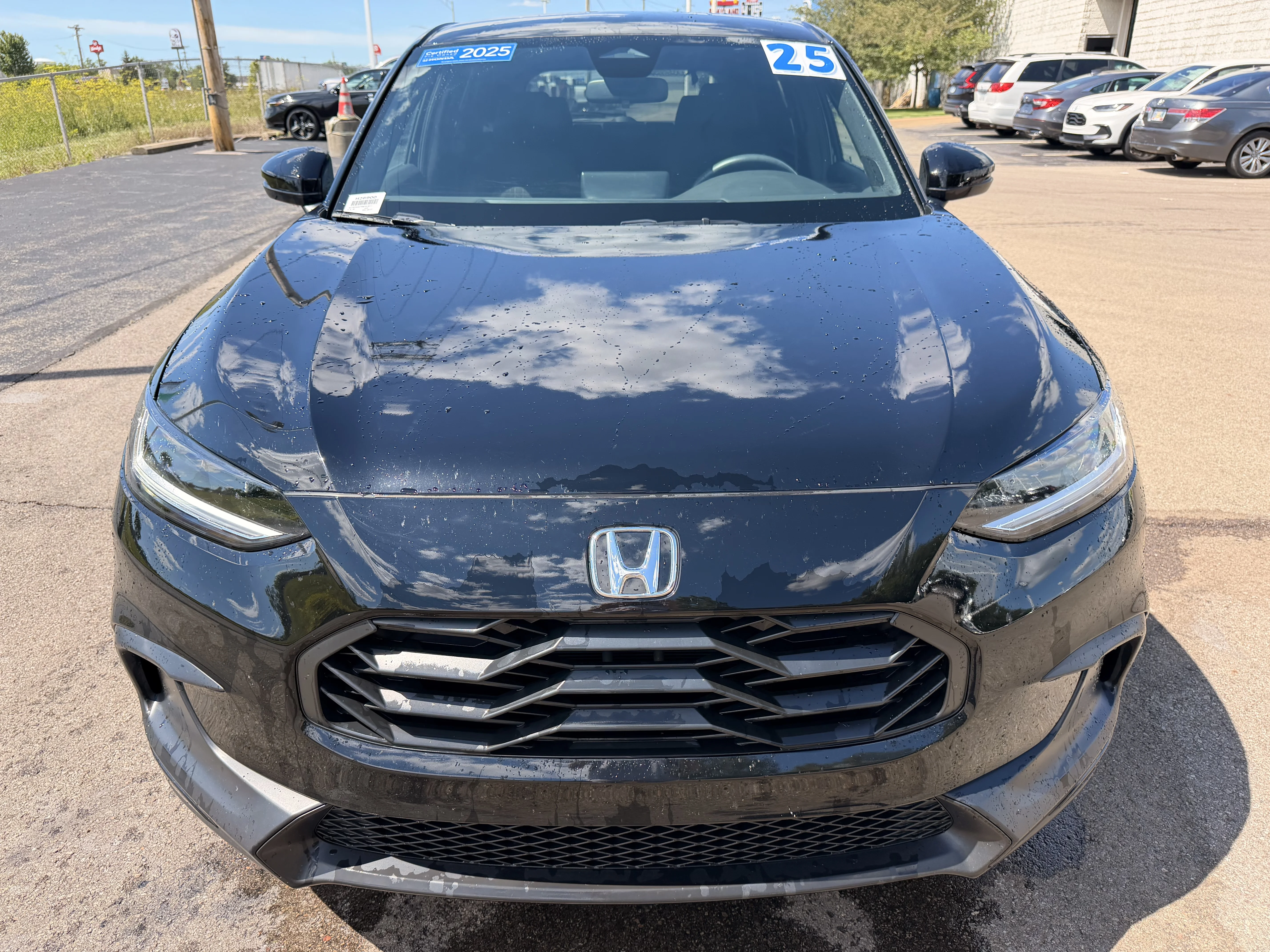 Certified Used 2025 Crystal Black Pearl Honda Sport image 8
