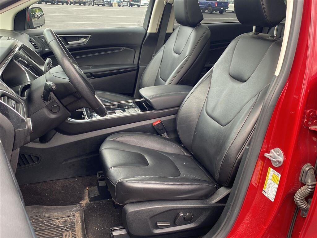 Used 2020 Rapid Red Metallic Tinted Clearcoat Ford Titanium image 2