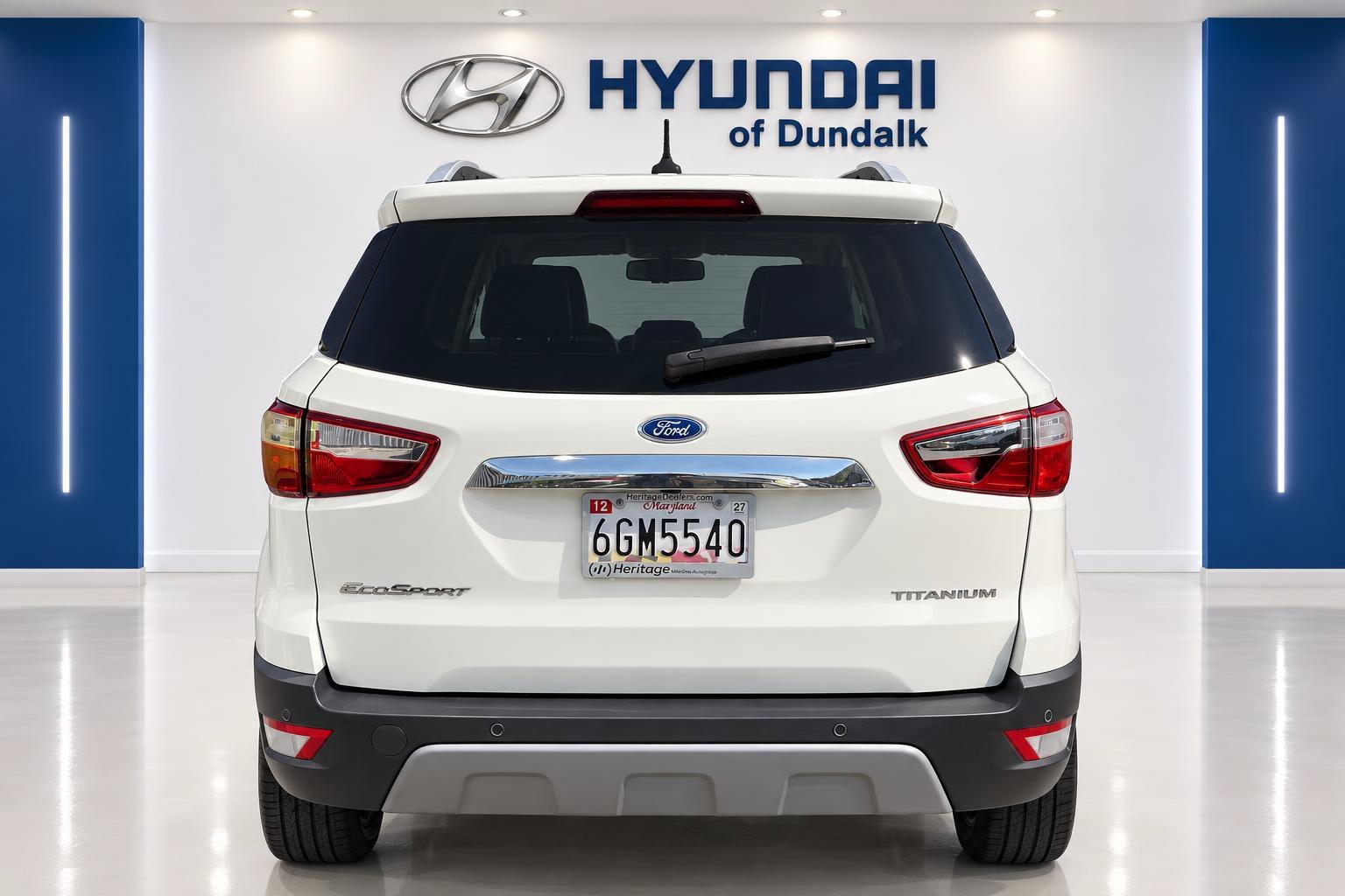 Used 2020 White Ford Titanium image 6