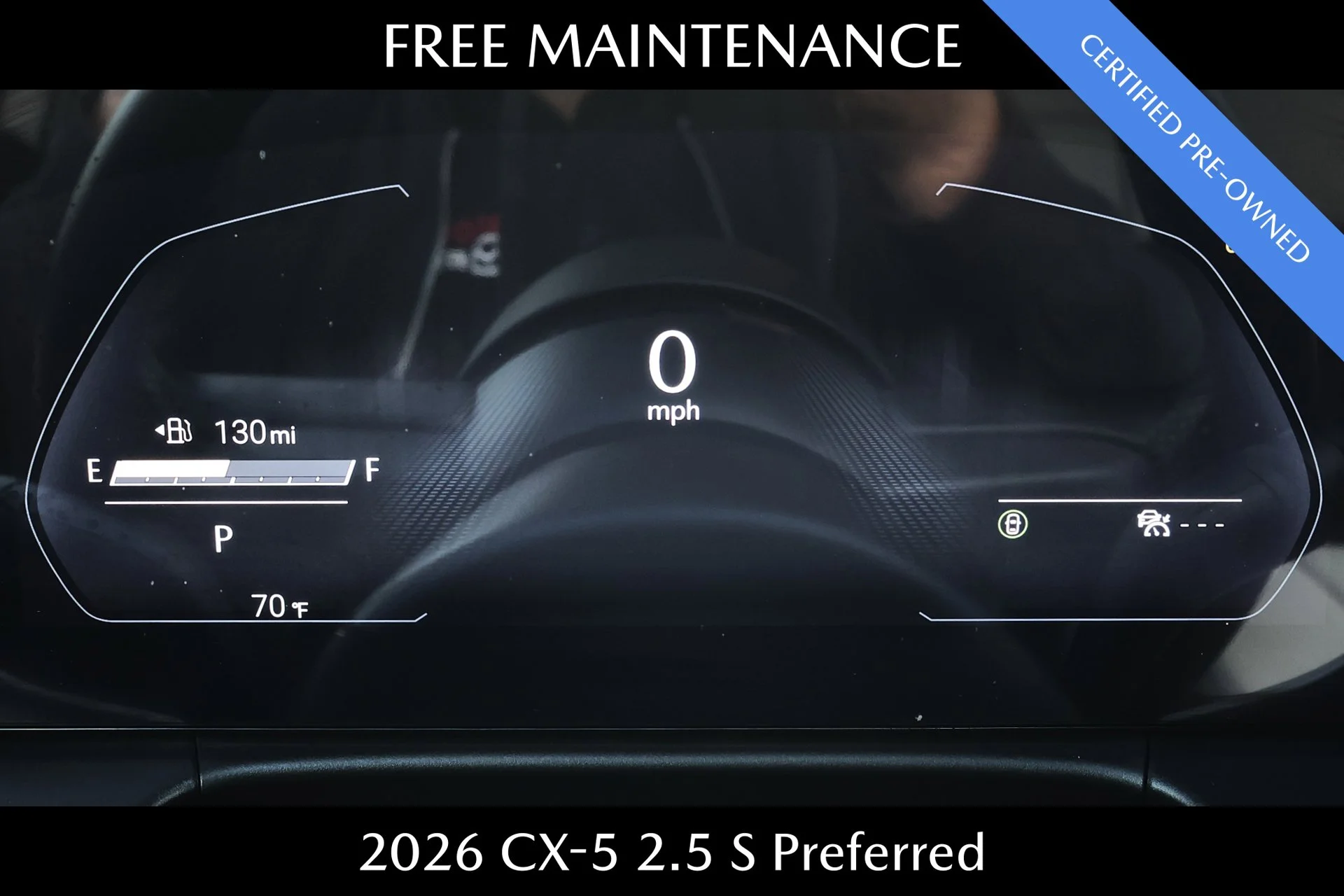 Certified Used 2026 White Mazda 2.5 S Preferred image 13