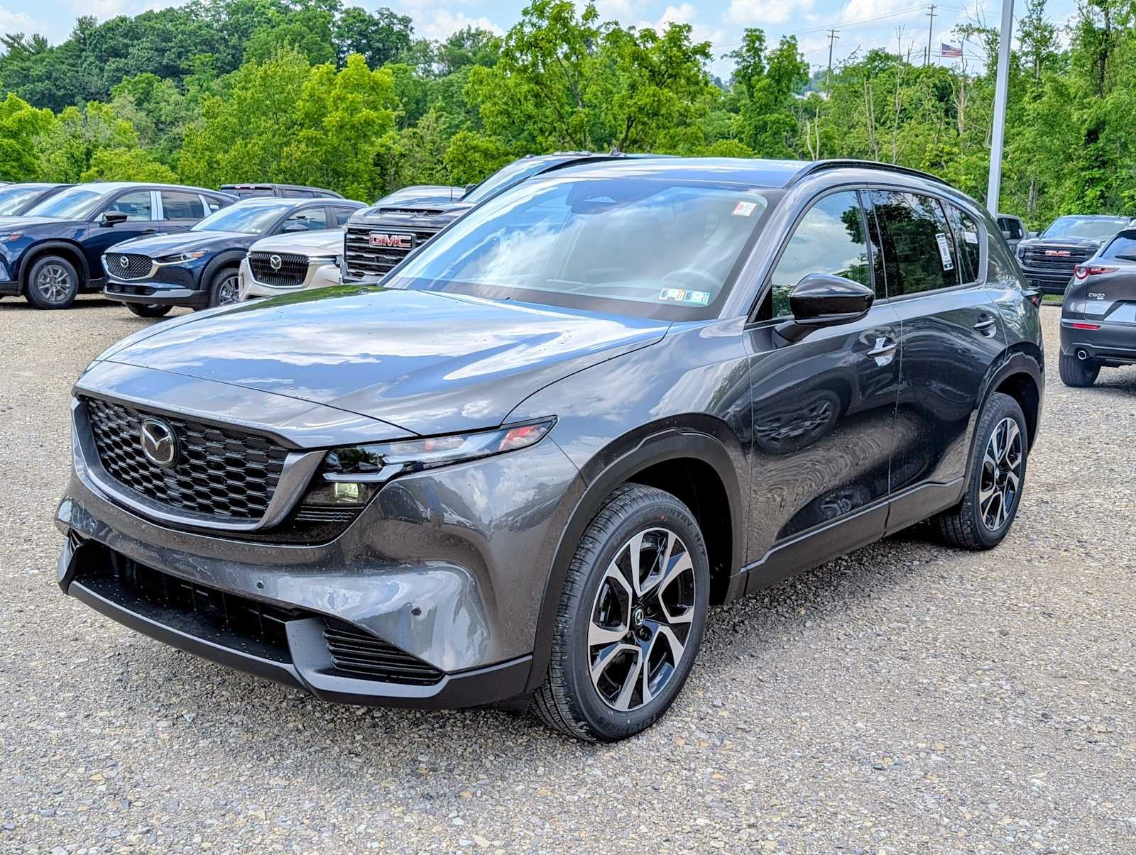New 2026 Mazda Mazda CX-5 2.5 S Preferred AWD in Machine Gray