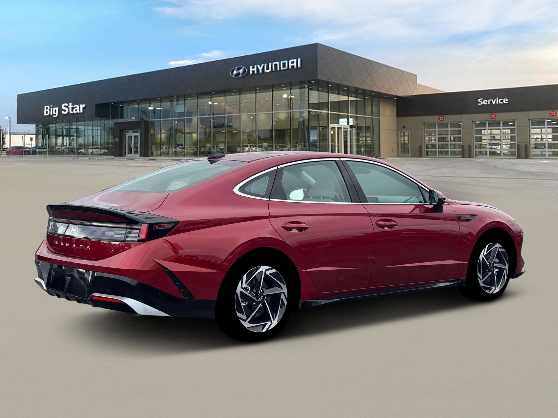 New 2026 Ultimate Red Hyundai SEL Sport image 8