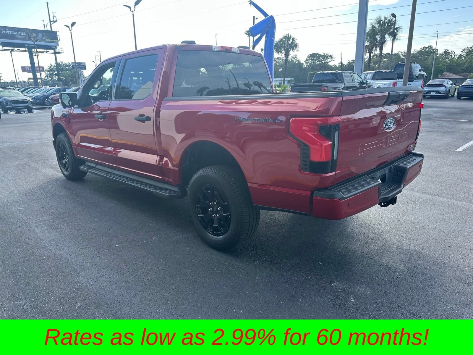 Certified Used 2025 Red Metallic Ford XLT image 7