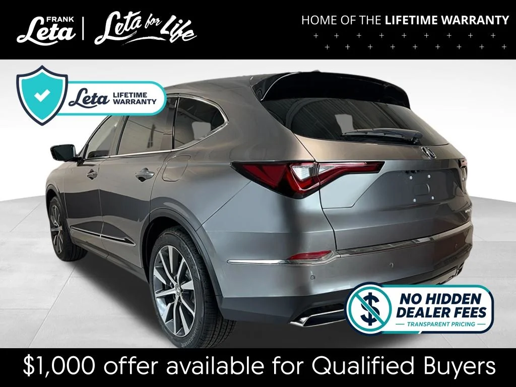 New 2026 Liquid Carbon Metallic Acura Technology Package image 3