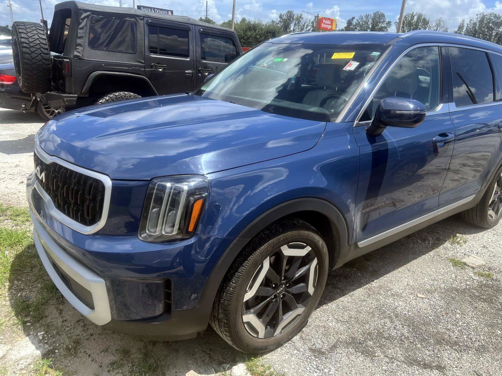 Used 2023 Midnight Lake Blue Kia EX image 2