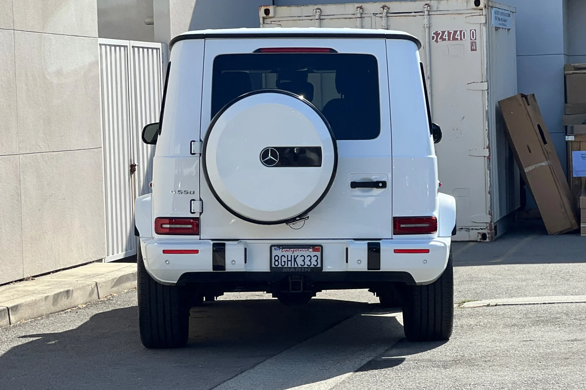 Used 2019 Polar White Mercedes-Benz G 550 4MATIC® SUV image 7