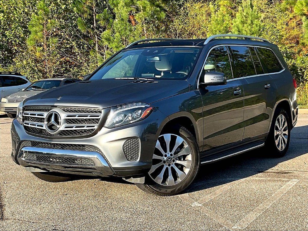 Used 2019 Selenite Gray Metallic Mercedes-Benz GLS 450 image 2