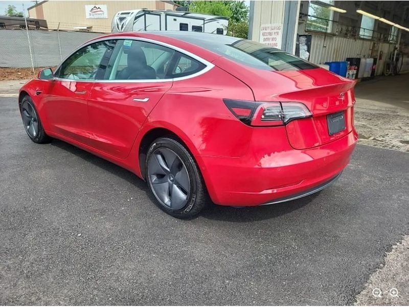 Used 2019 Red Multi-Coat Tesla Standard Range image 2