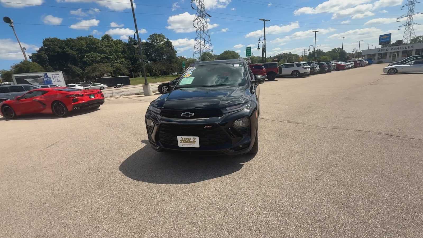 Used 2023 MOSAIC BLACK METALLIC Chevrolet RS image 3