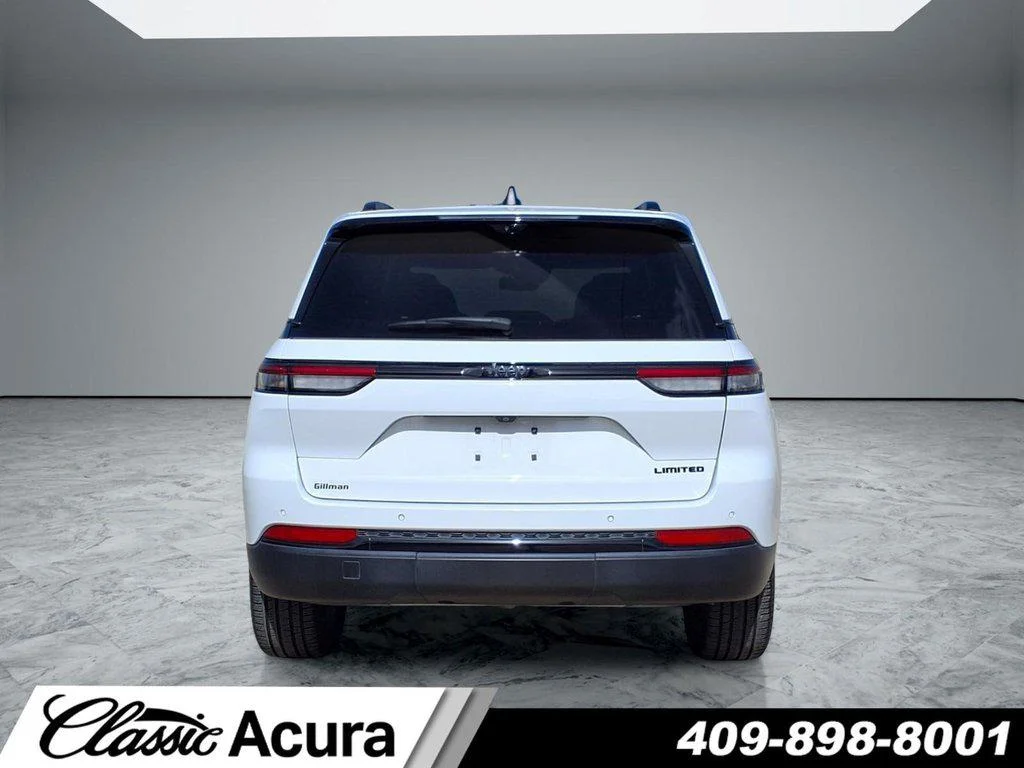 Used 2025 Bright White Clearcoat Jeep Limited 4x2 image 4
