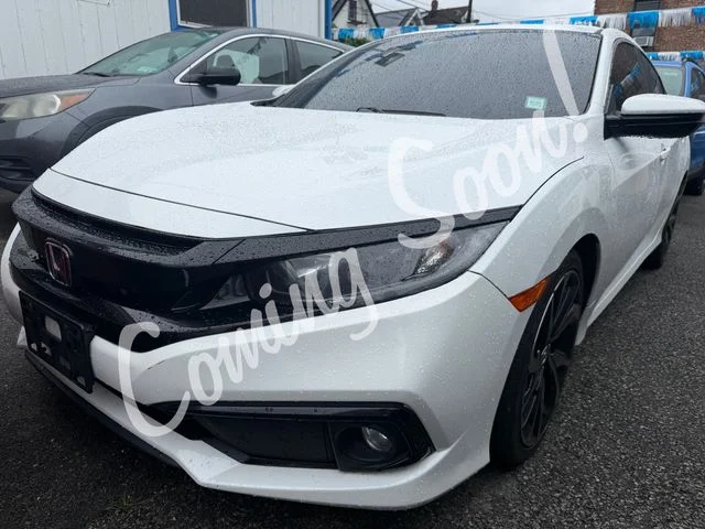 Certified Used 2021 Platinum White Pearl Honda Sport image 1