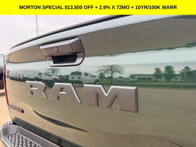 New 2026 Serrano-Green Metallic Exterior Paint Ram Big Horn/Lone Star image 13