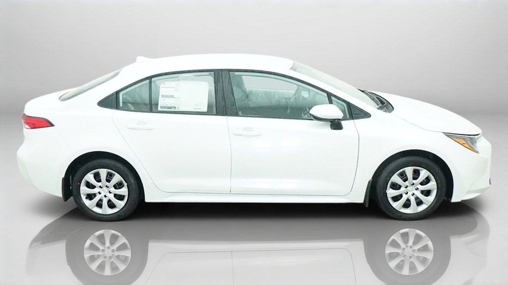 New 2027 Wind Chill Pearl Toyota LE image 7