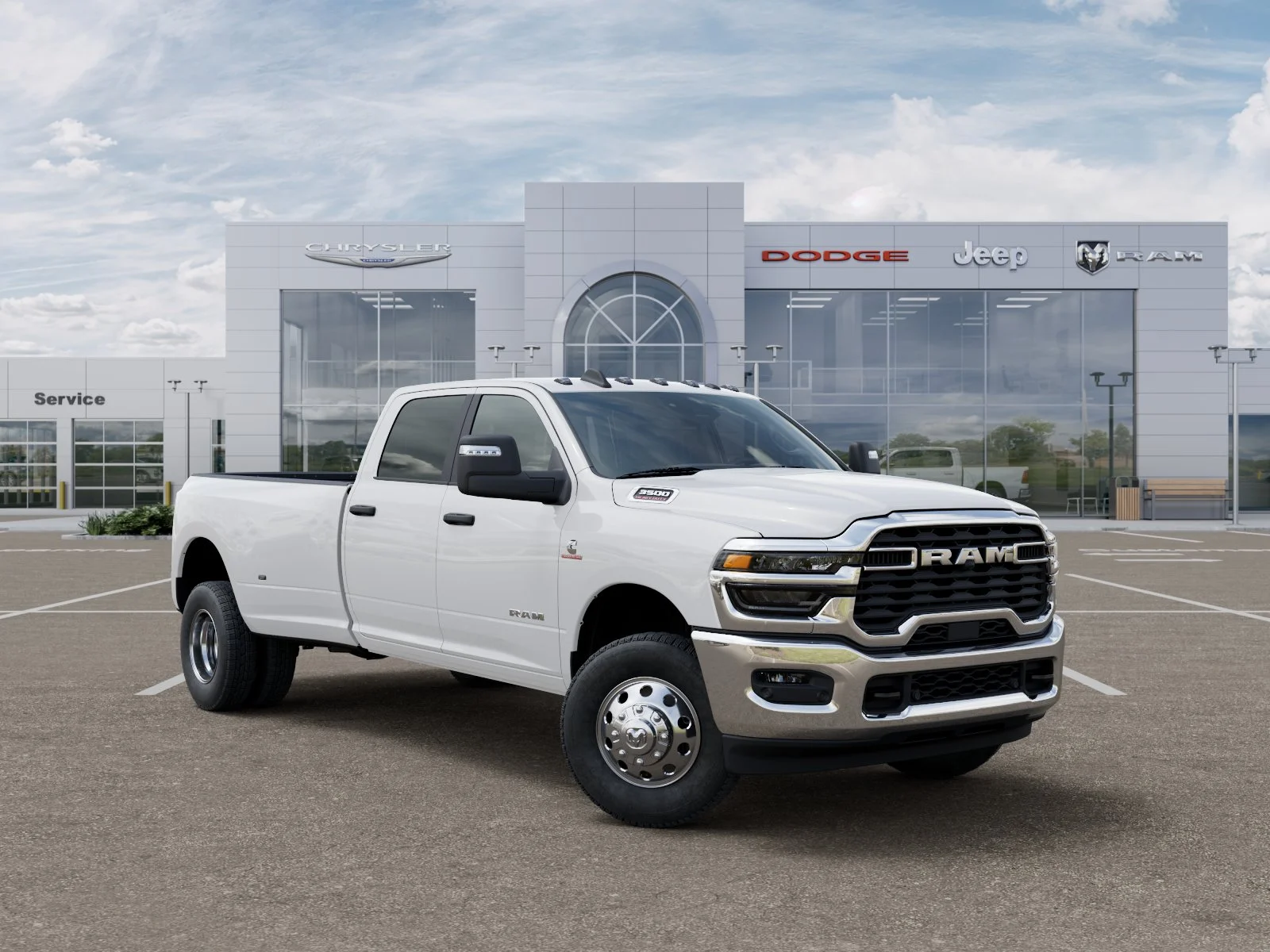 New 2026 Bright White Clearcoat RAM Big Horn image 32