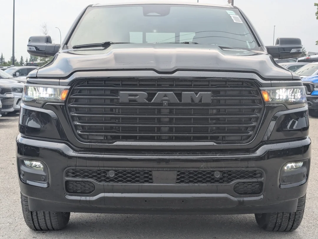 New 2026 Black RAM Sport - - 360 Parking Cams - Adaptive Cruise - 12 Display Uconnect 5 W Nav & More! image 3