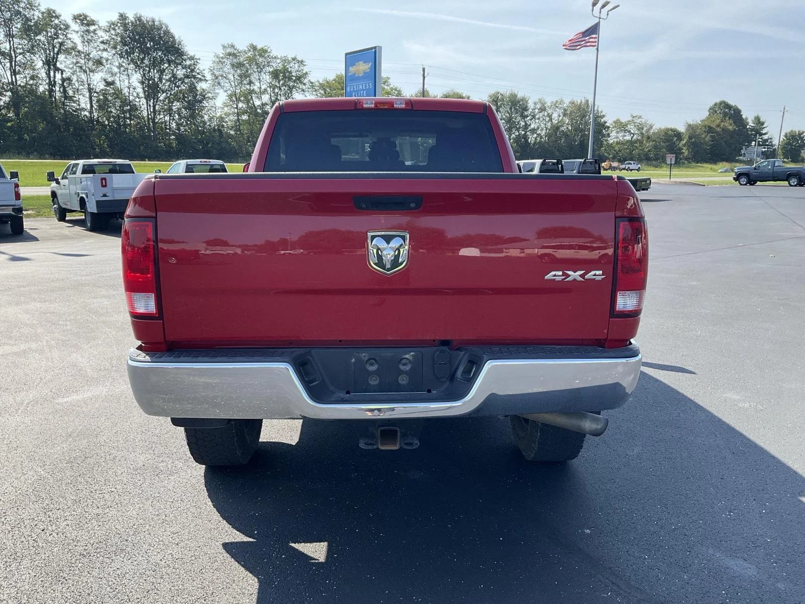 Used 2018 Flame Red Clearcoat Ram Tradesman image 7