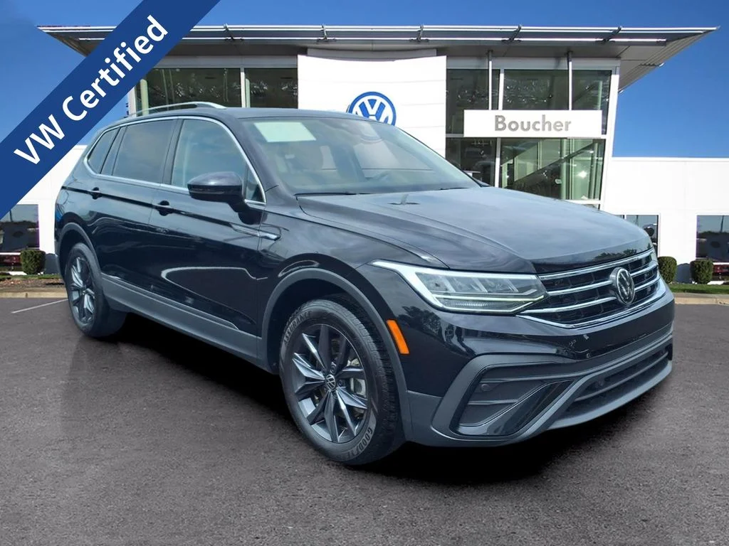 Certified Used 2023 Deep Black Volkswagen 2.0T SE 4-Motion image 1