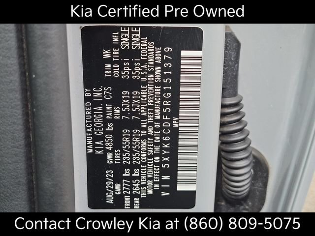 Certified Used 2024 Gray Kia X-Line image 30