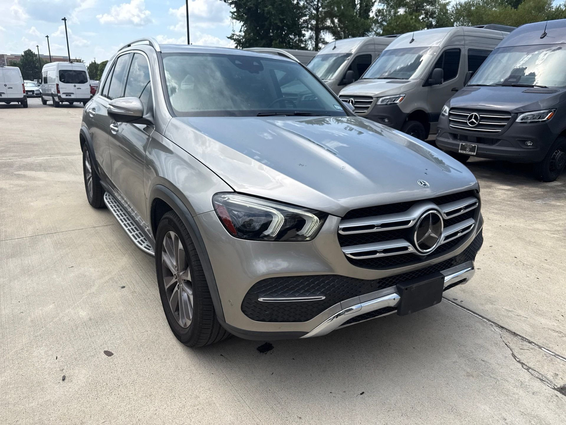 Used 2021 Mojave Silver Metallic Mercedes-Benz GLE 350 image 2