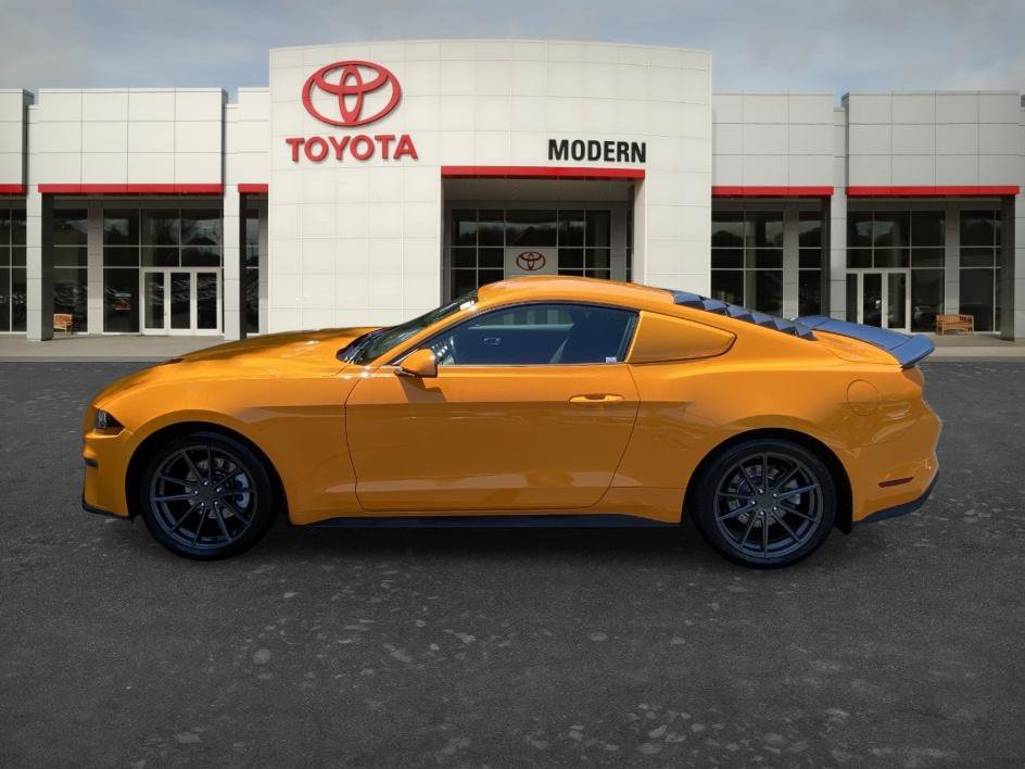 Used 2018 Orange Fury Metallic Tri-Coat Ford EcoBoost image 7