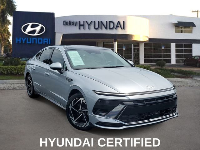 Certified Used 2024 Silver Hyundai SEL image 1