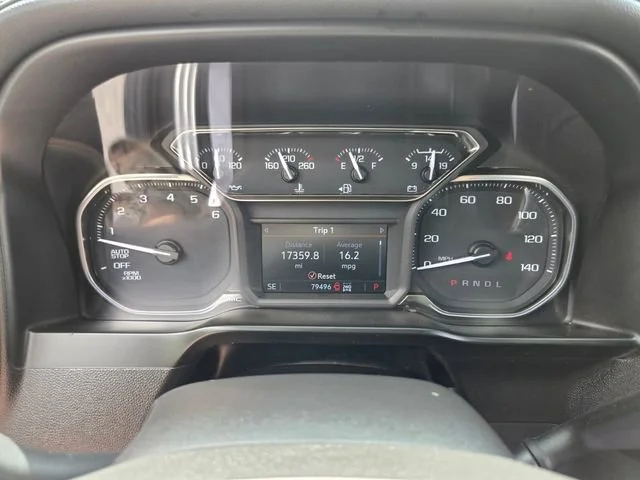 Used 2021 DARK SKY METALLIC GMC SLT image 34