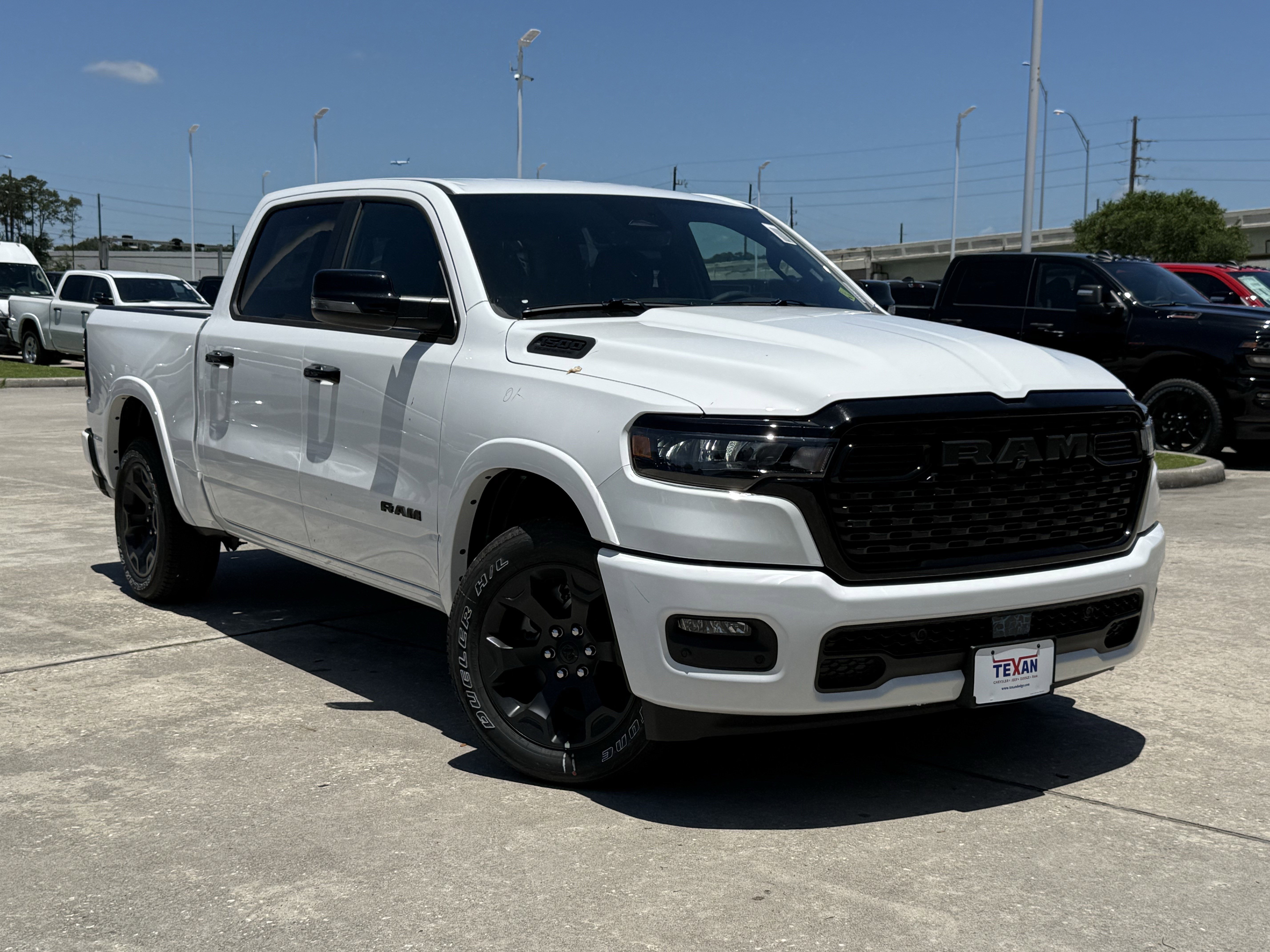 New 2026 Bright White Clear-Coat Exterior Paint RAM Lone Star image 2