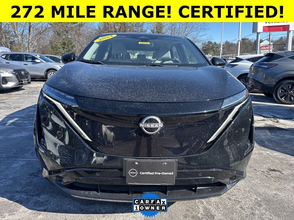 Certified 2024 Nissan ARIYA Engage+ with VIN JN1DF0BB7RM731256 for sale in Marlborough, MA
