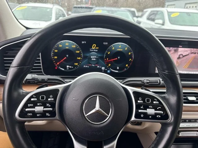 Used 2022 Blue Mercedes-Benz GLE 350 image 29