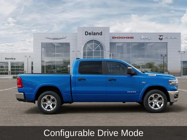 New 2026 Hydro Blue Pearl-Coat Exterior Paint RAM Big Horn/Lone Star image 25