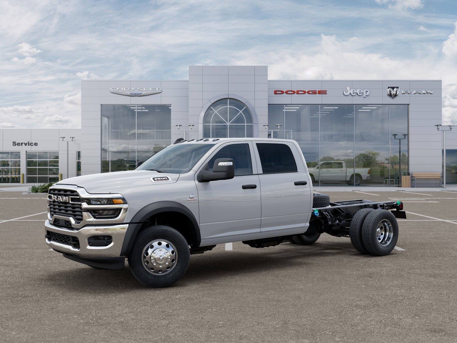 New 2025 Bright White Clearcoat RAM Tradesman image 17