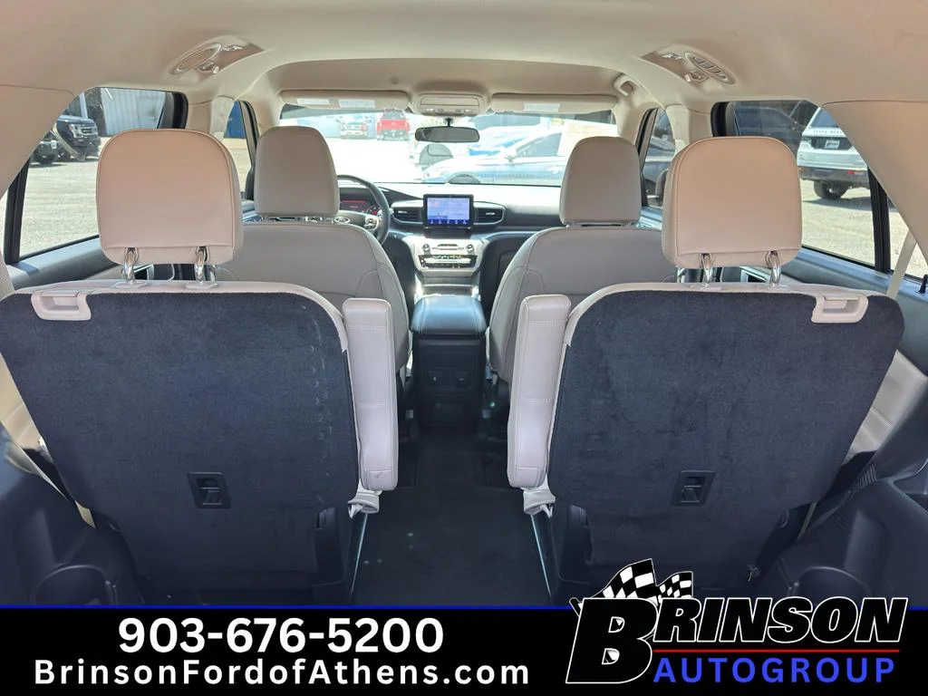 Used 2023 Star White Metallic Tri-Coat Ford XLT image 11