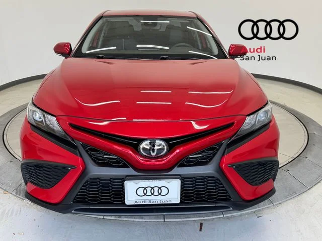 Used 2023 Red Toyota SE image 2