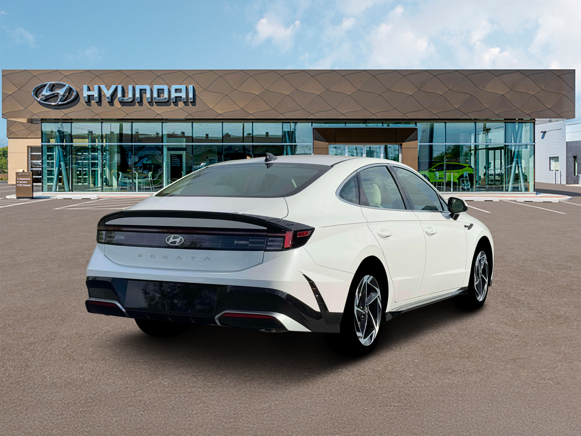 New 2026 White Hyundai SEL Sport image 8