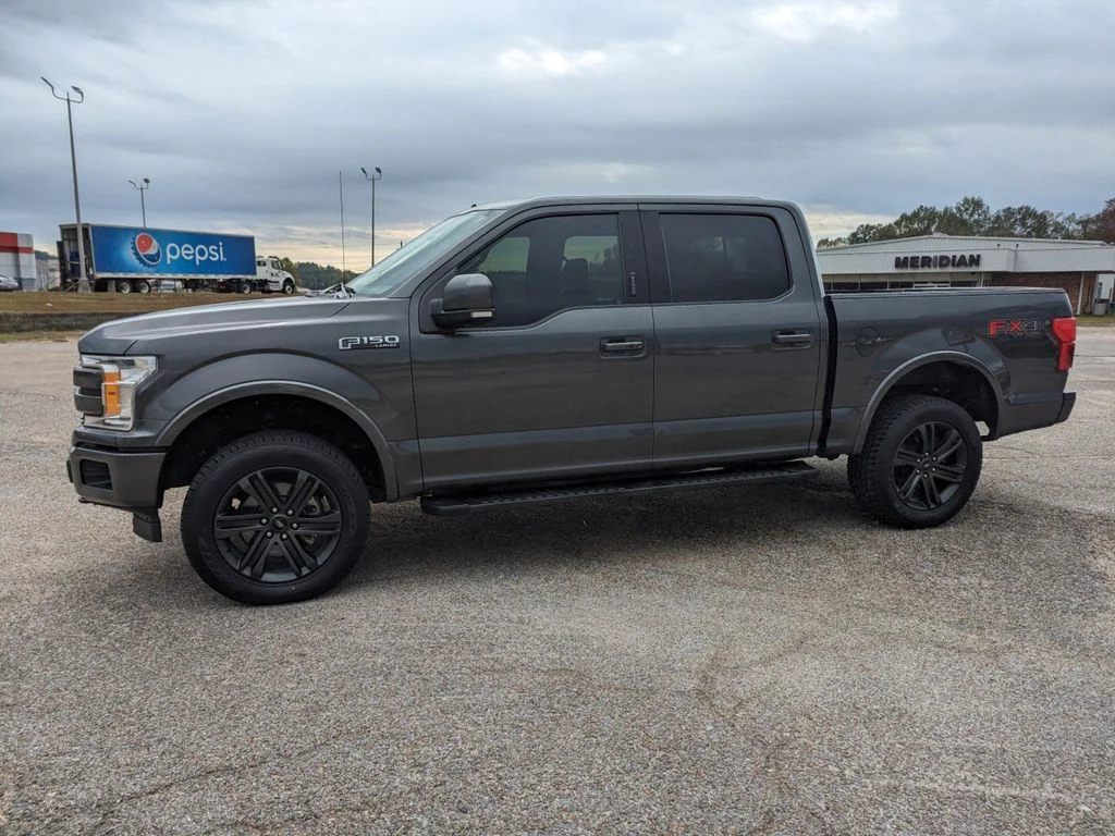 Used 2020 GRAY Ford SuperCrew Lariat 5 1/2 image 7
