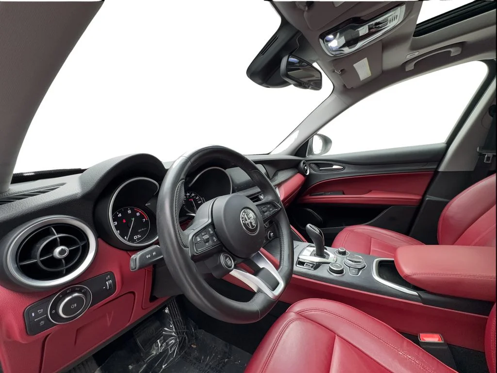 Used 2021 Gray Alfa Romeo CAM,PANO,BLIND SPOT,20" WHLS image 19